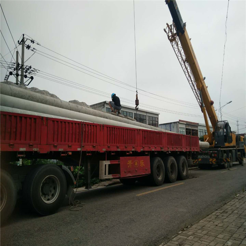 安徽淮南市壽縣瓦埠鎮(zhèn)渡口15米電桿電線桿到位