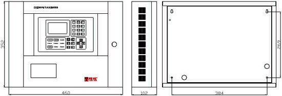 LDK800<a href=http://uv114.com/dianqihuozai/ target=_blank class=infotextkey>電氣火災(zāi)監(jiān)控</a>設(shè)備